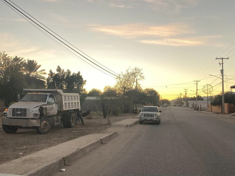 LIMPIEZA EN CALLE Y AVENIDAS EN ALTAR