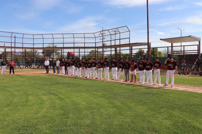 INAUGURACION LIGA REGIONAL DE BEISBOL PADRE KINO