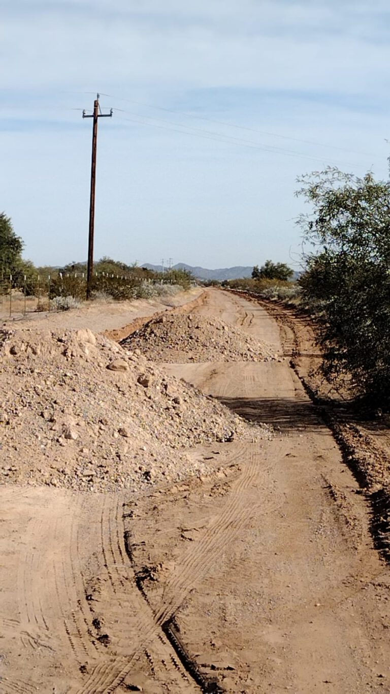 MANTENIMIENTO CAMINO RURAL TRAMO ALTAR-EJ. LLANO BLANCO