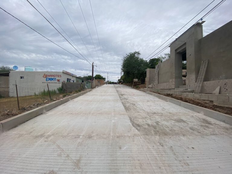 PAVIMENTACION CALLE ALLENDE PRIMERA ETAPA