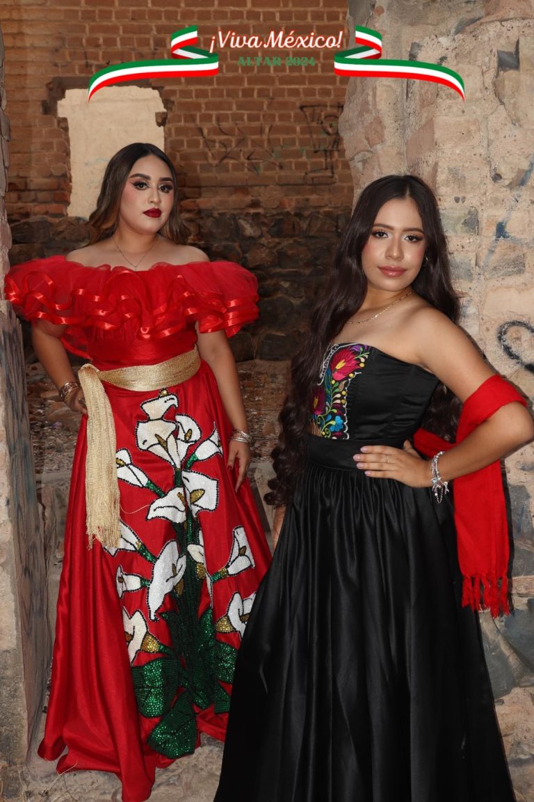 Candidatas a Reina de las Fiestas Patrias Altar 2024