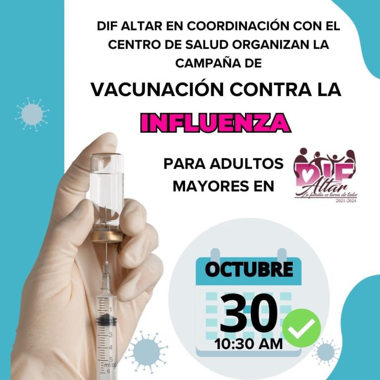 VACUNACIÓN CONTRA INFLUENZA