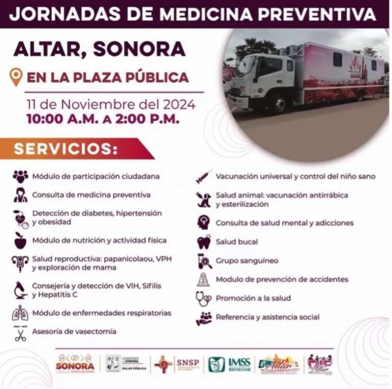 JORNADA DE MEDICINA PREVENTIVA EN ALTAR