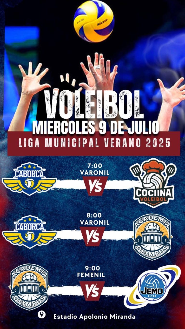 LIGA MUNICIPAL DE VOLEIBOL VERANO 2025