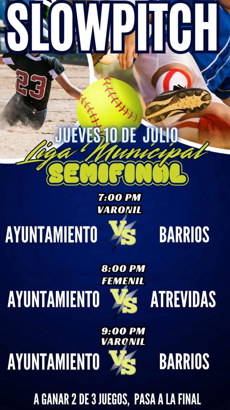 SEMIFINAL LIGA MUNICIPAL DE SLOWPITCH