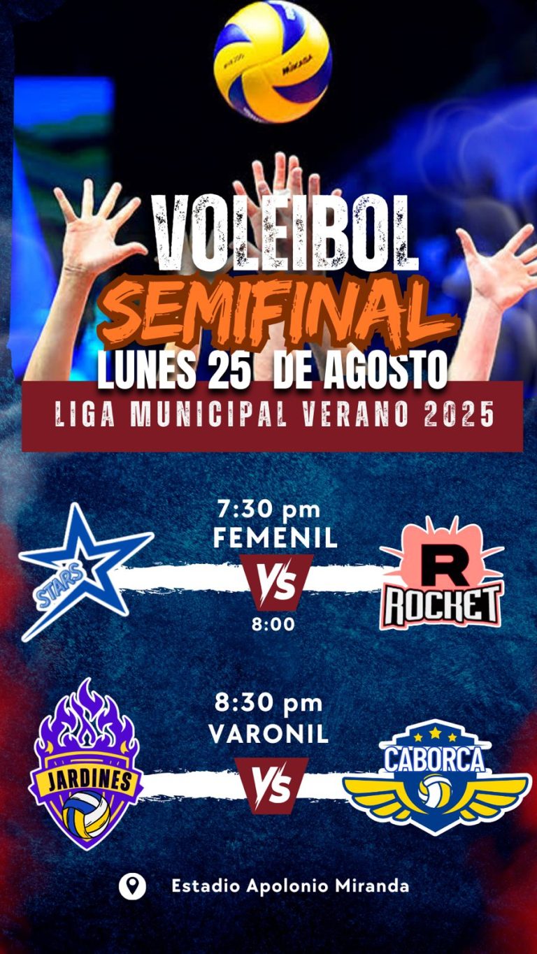 SEMIFINAL DE LA LIGA MUNICIPAL DE VOLEIBOL