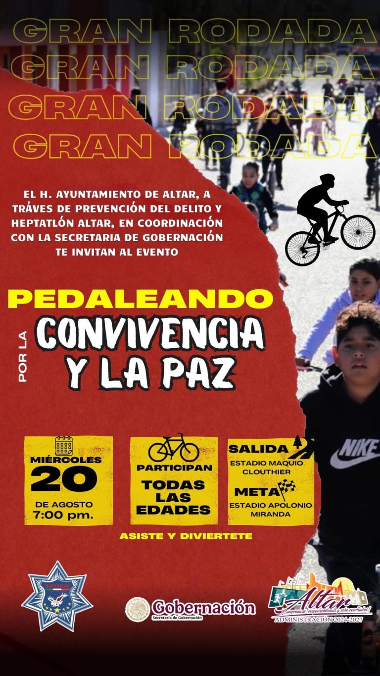 RODADA POR LA CONVIVENCIA Y LA PAZ