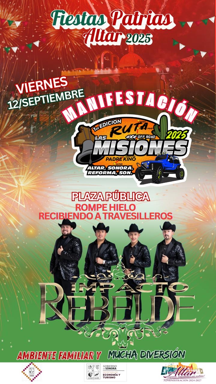 INICIO A LOS FESTEJOS PATRIOS