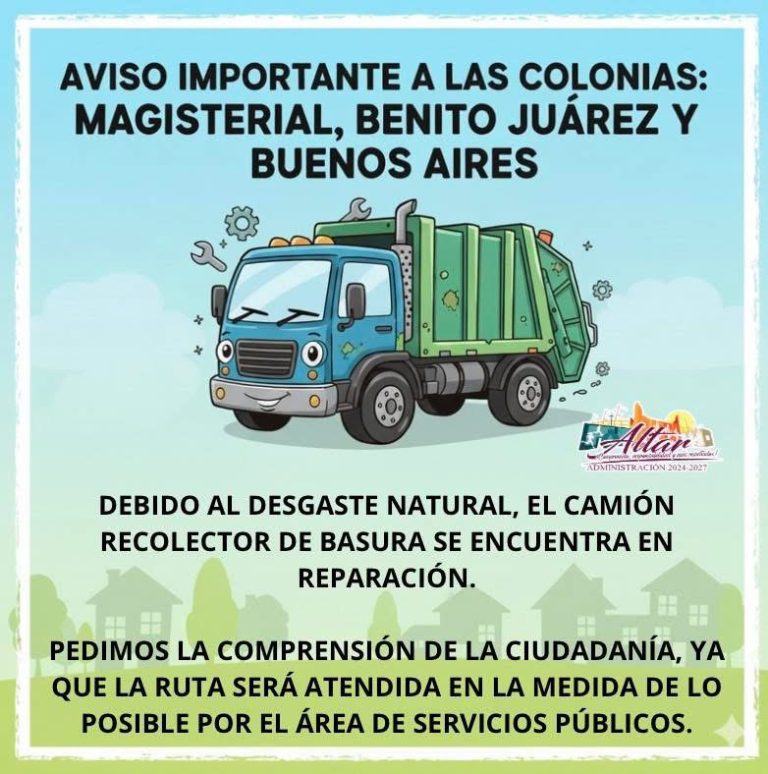 AVISO IMPORTANTE