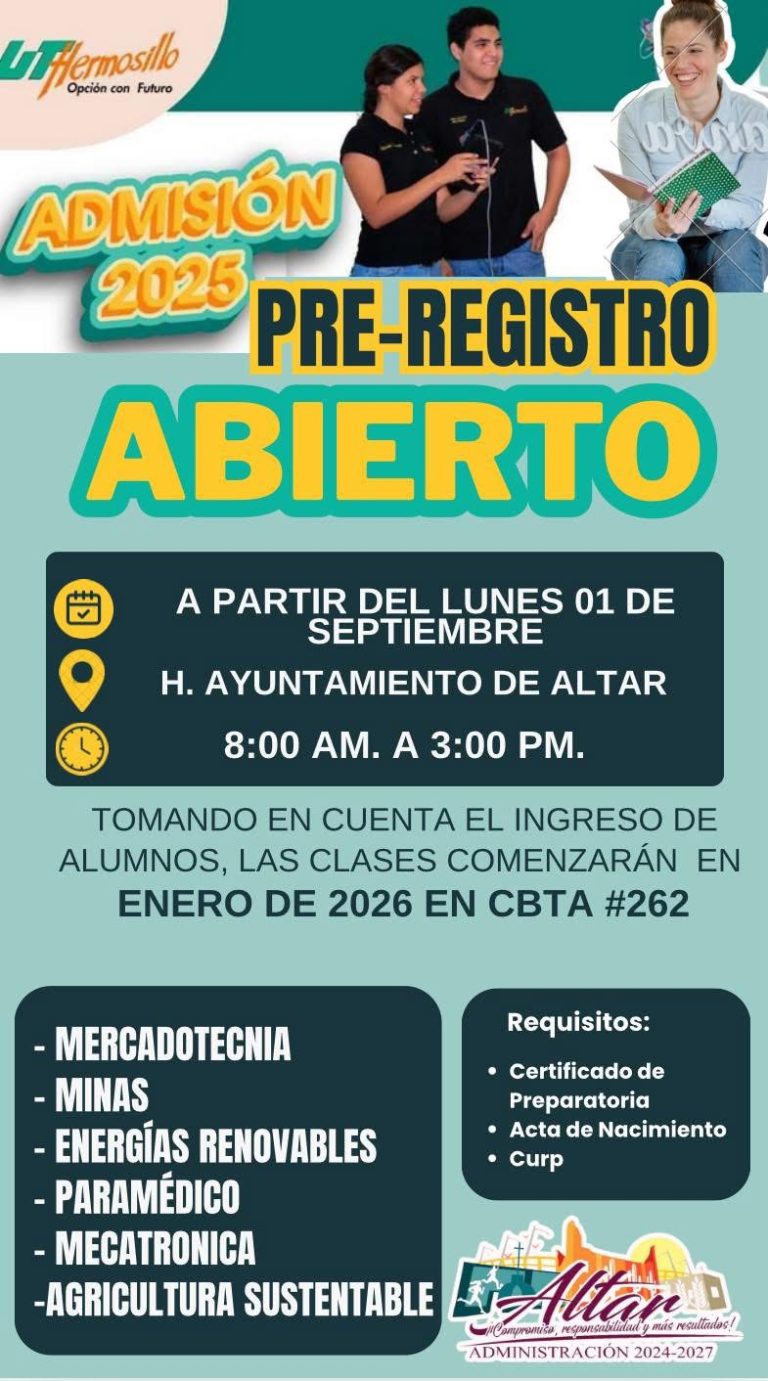 PRE- REGISTRO PARA LA UNIVERSIDAD