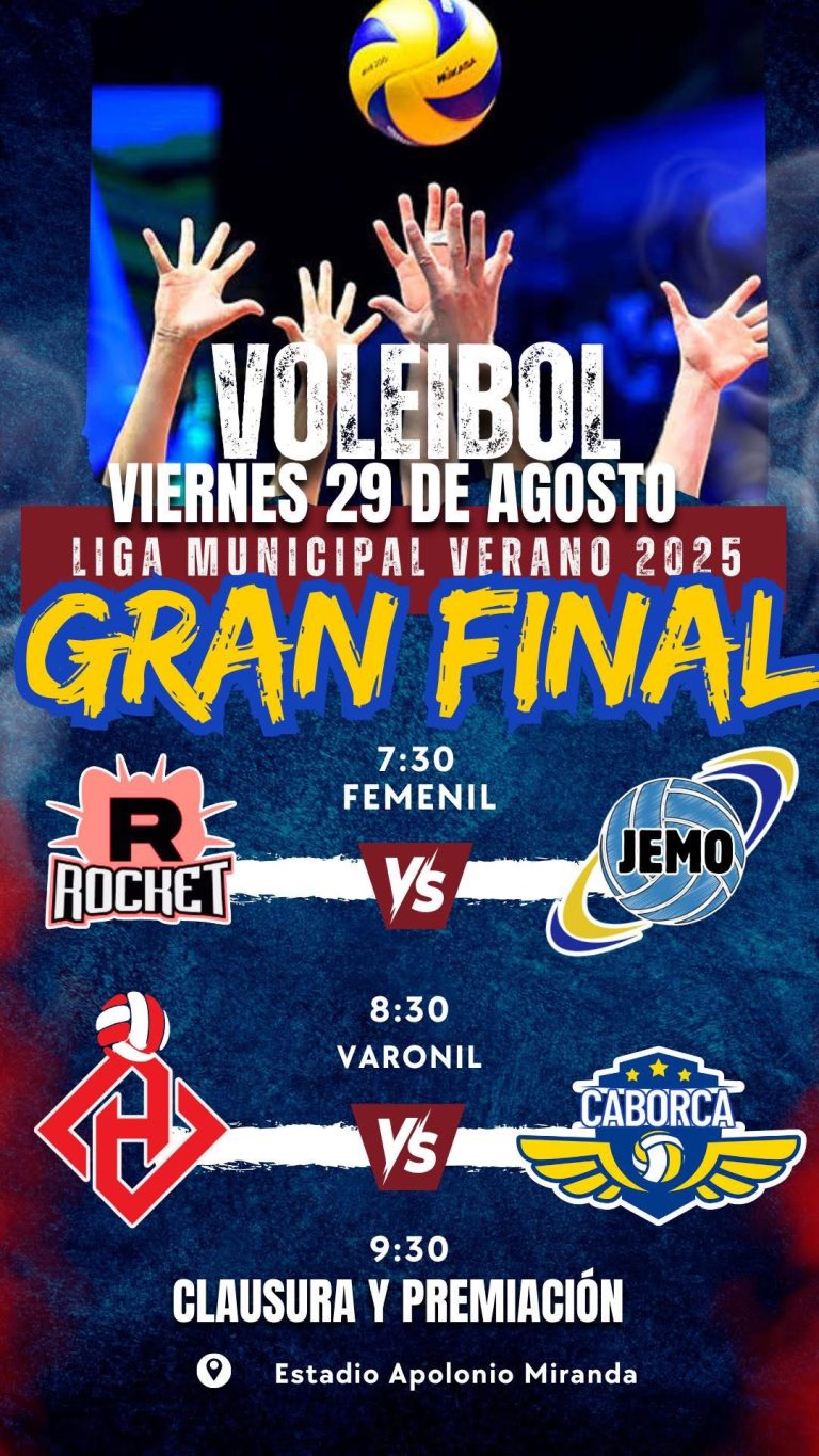 GRAN FINAL DE LA LIGA MUNICIPAL DE VOLEIBOL