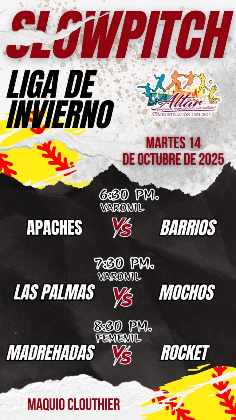 SLOW PITCH LIGA DE INVIERNO
