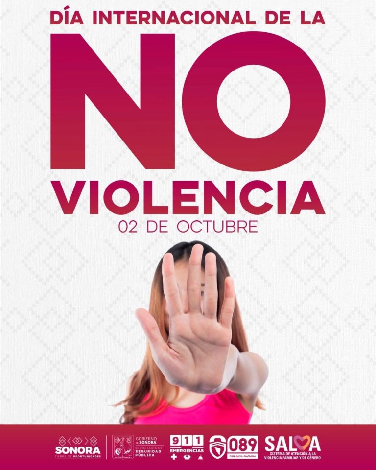 DÍA INTERNACIONAL DE LA NO VIOLENCIA