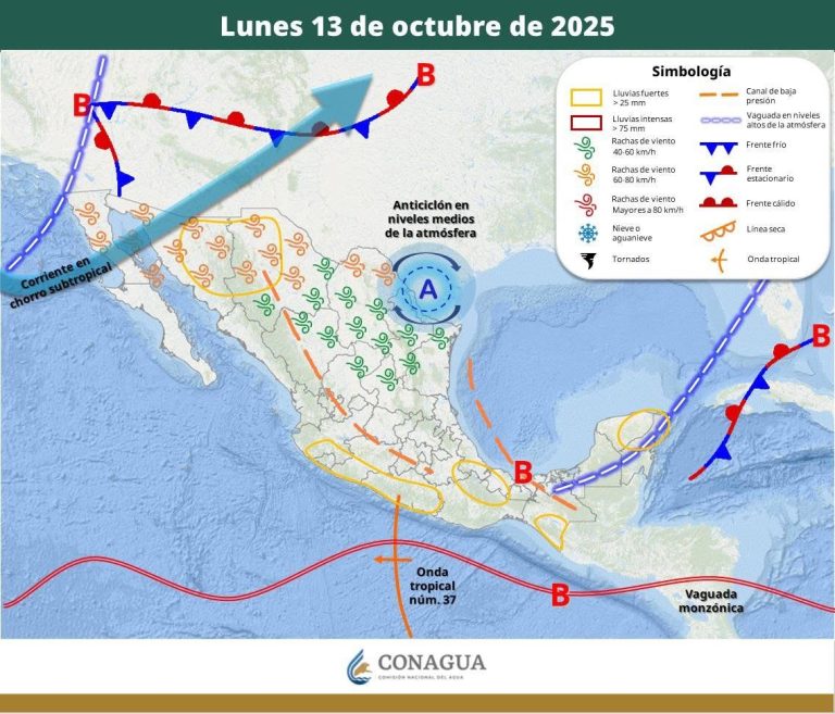 PRONÓSTICO DEL TIEMPO