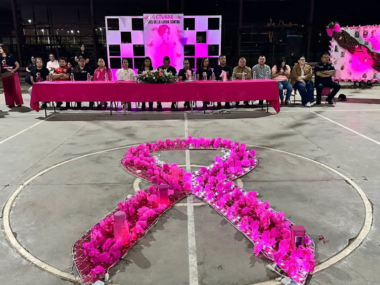 🎀 ALTAR SE UNE EN UNA NOCHE ROSA POR LA ESPERANZA Y LA VIDA 🎀