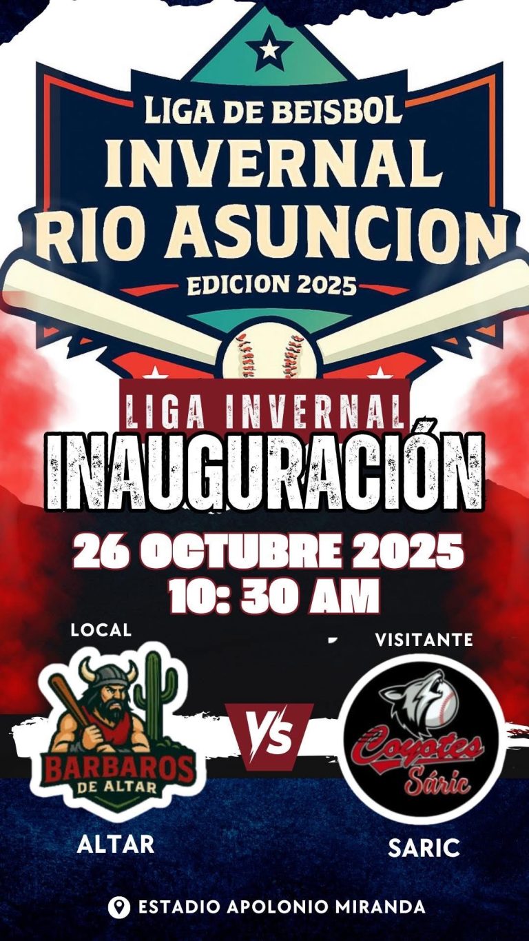 INAUGURACIÓN LIGA INVERNAL RÍO ASUNCIÓN