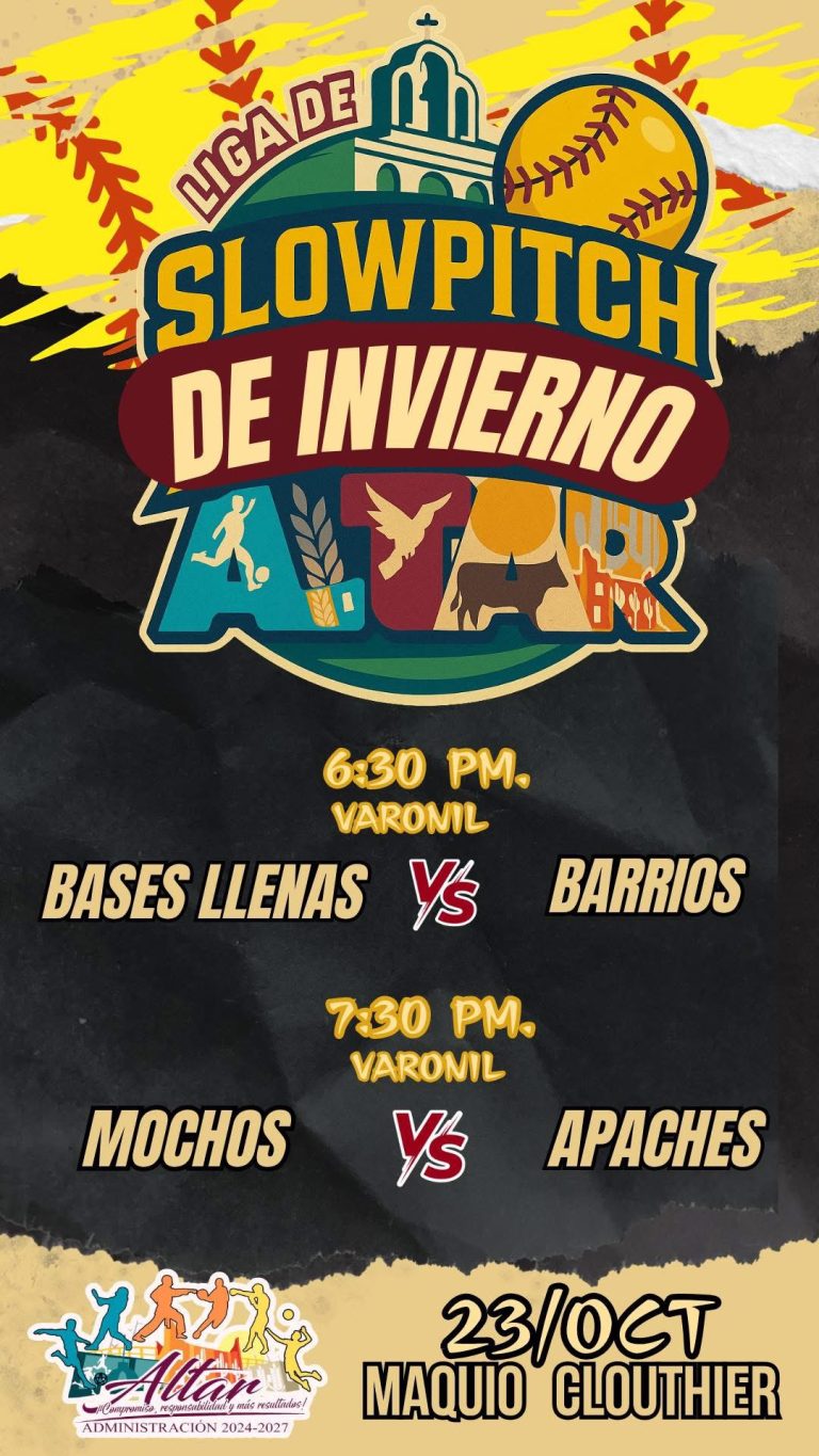 SLOWPITCH EN EL MAQUIO CLOUTHIER