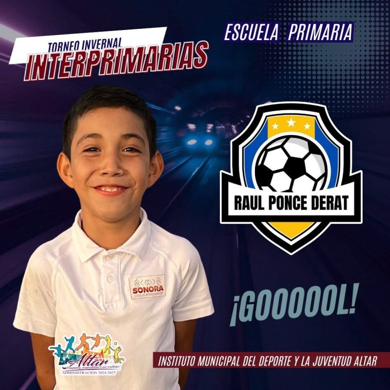 DEPORTISTAS DE LA ESCUELA PRIMARIA “RAÚL PONCE”