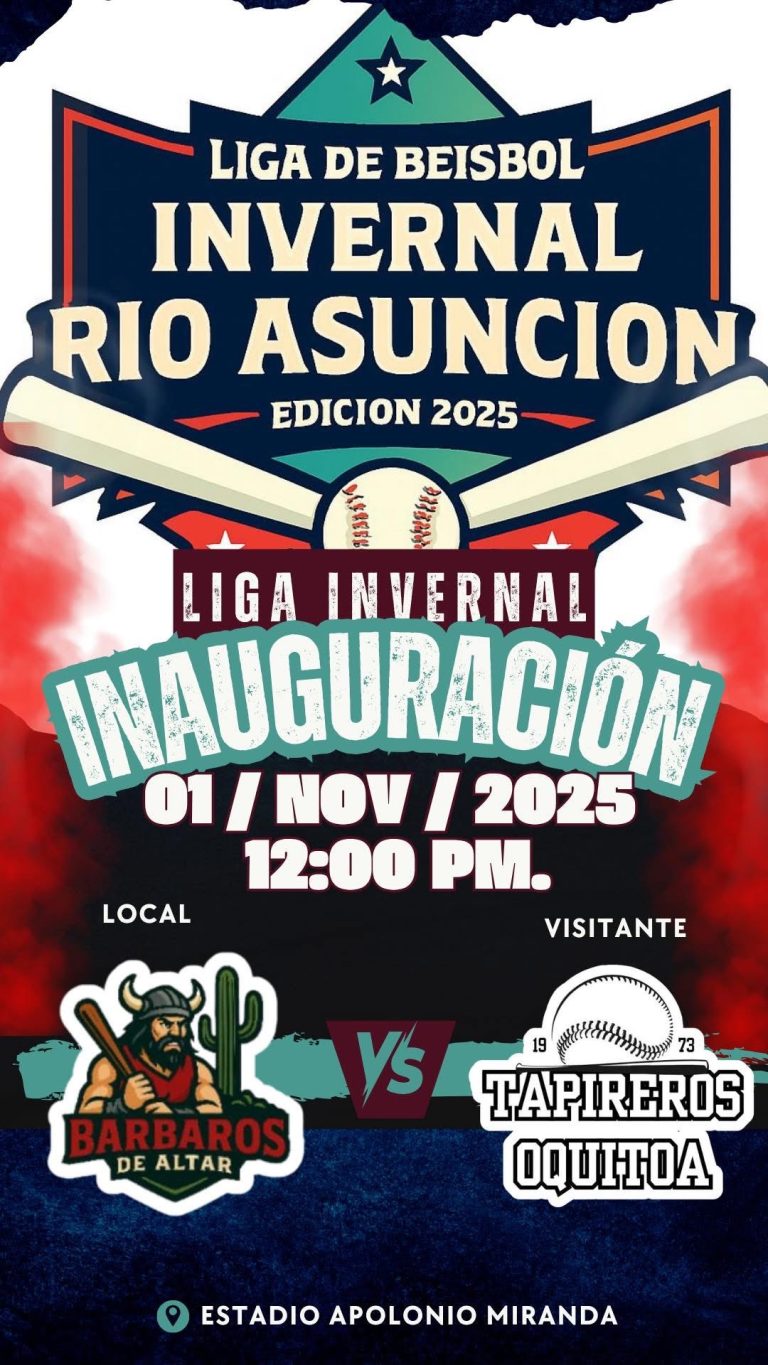 INAUGURACIÓN LIGA INVERNAL RÍO ASUNCIÓN