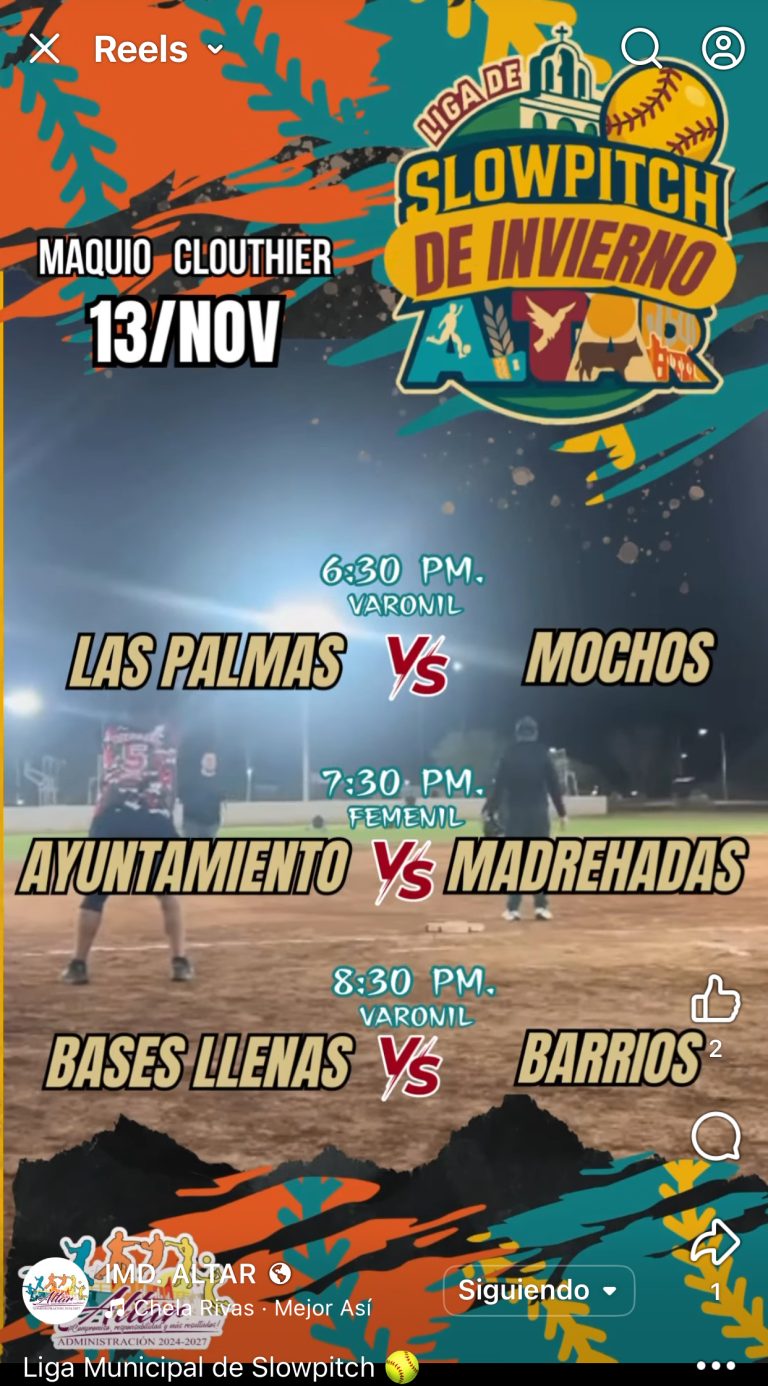 LIGA MUNICIPAL SLOWPITCH