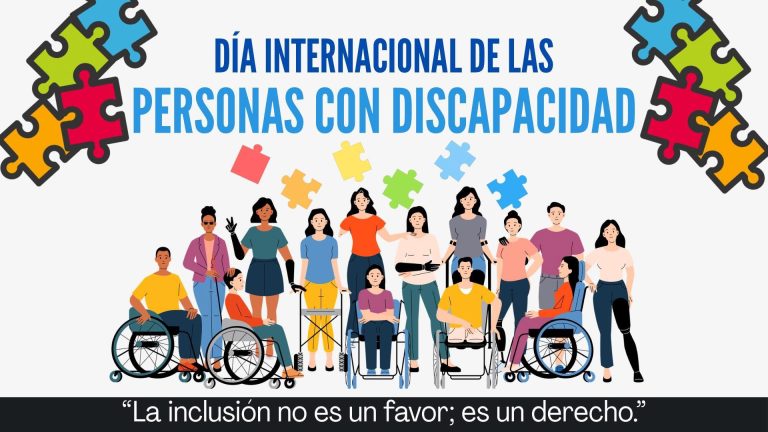 DÍA INTERNACIONAL DE LAS PERSONAS CON DISCAPACIDAD