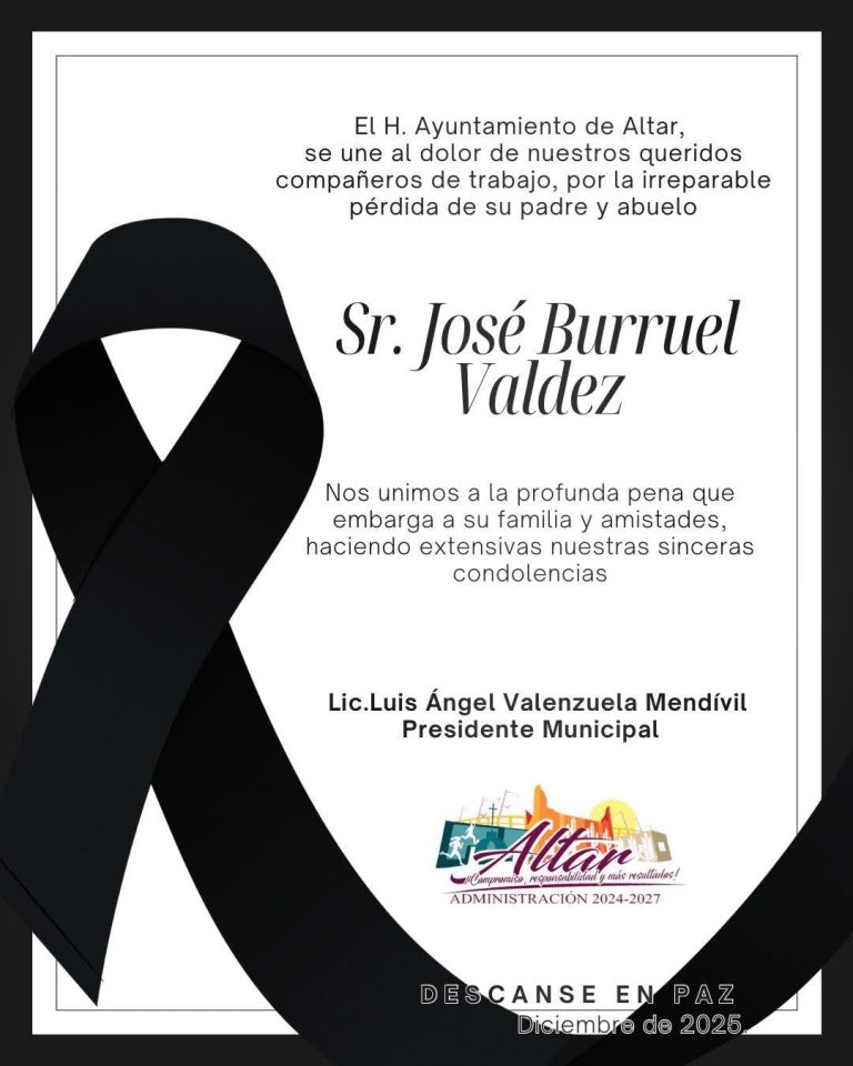 DEP SR. JOSÉ BURRUEL VÁLDEZ