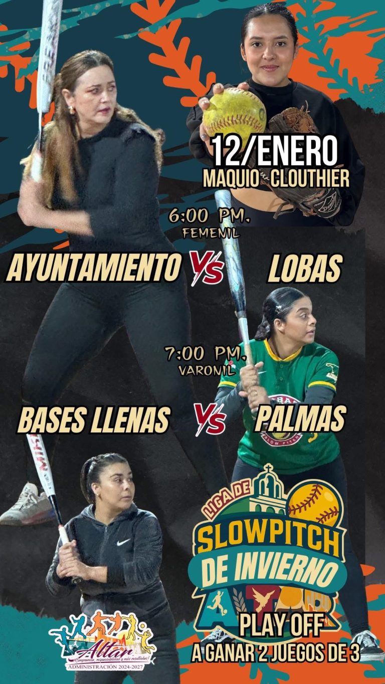 SLOWPITCH 12 ENERO