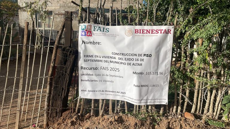 FOTOGRAFÍA PISO FIRME EJIDO 16 SEPT