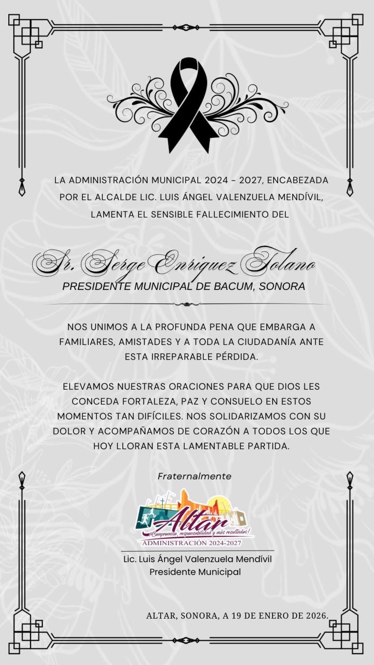 D.E.P. ALCALDE DE BÁCUM