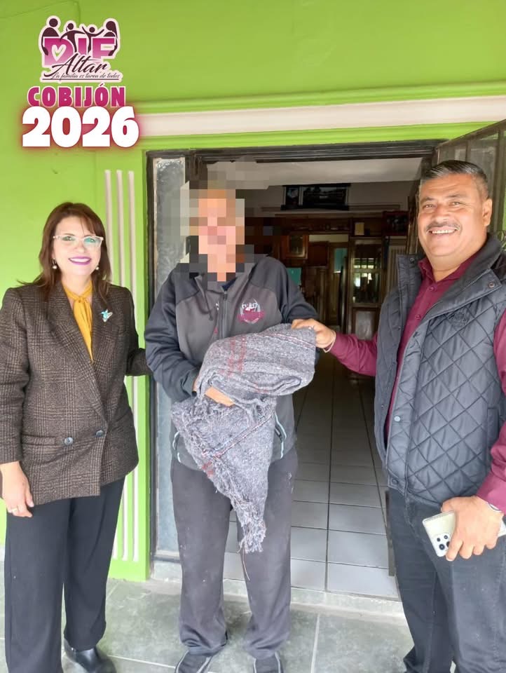 🧣✨COBIJÓN 2026, LLEGA A LOS HOGARES DE LAS COLONIAS BENITO JUÁREZ Y MAGISTERIAL DE ALTAR