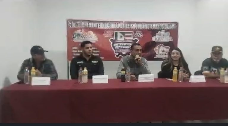 CONFERENCIA DE PRENSA 5TO. TORNEO INTERNACIONAL DE BÉISBOL DE VETERANOS