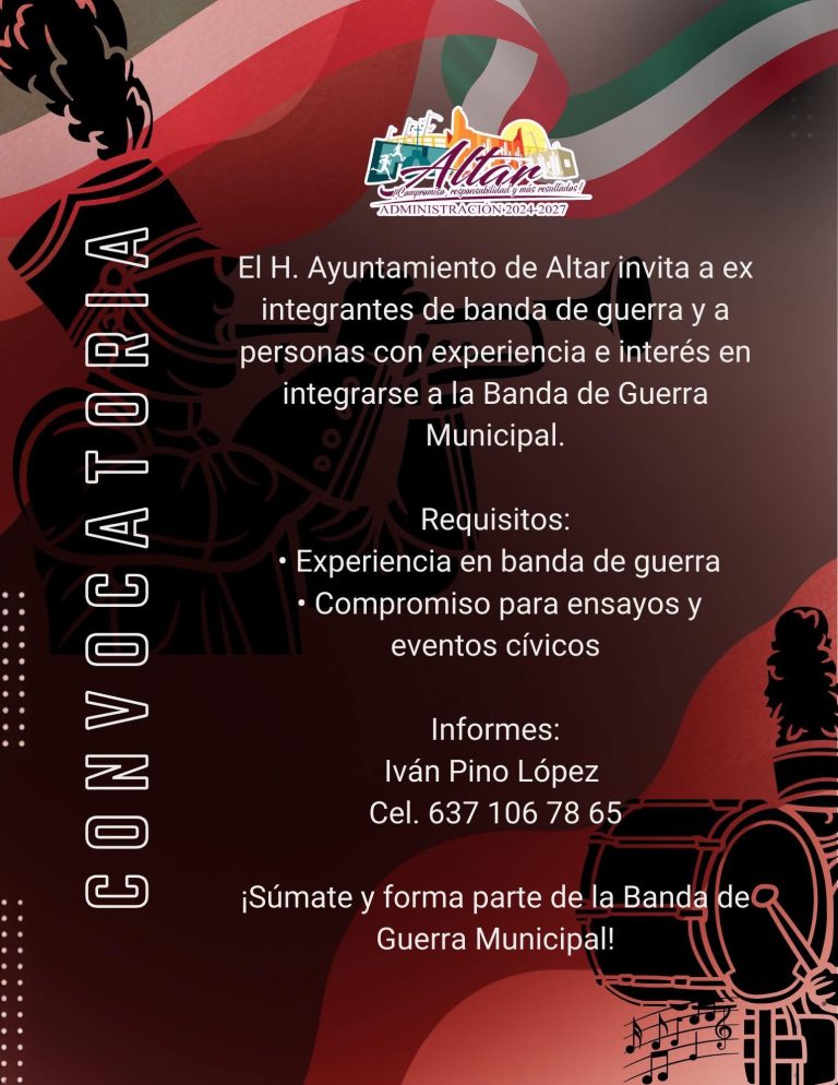 CONVOCATORIA ABIERTA