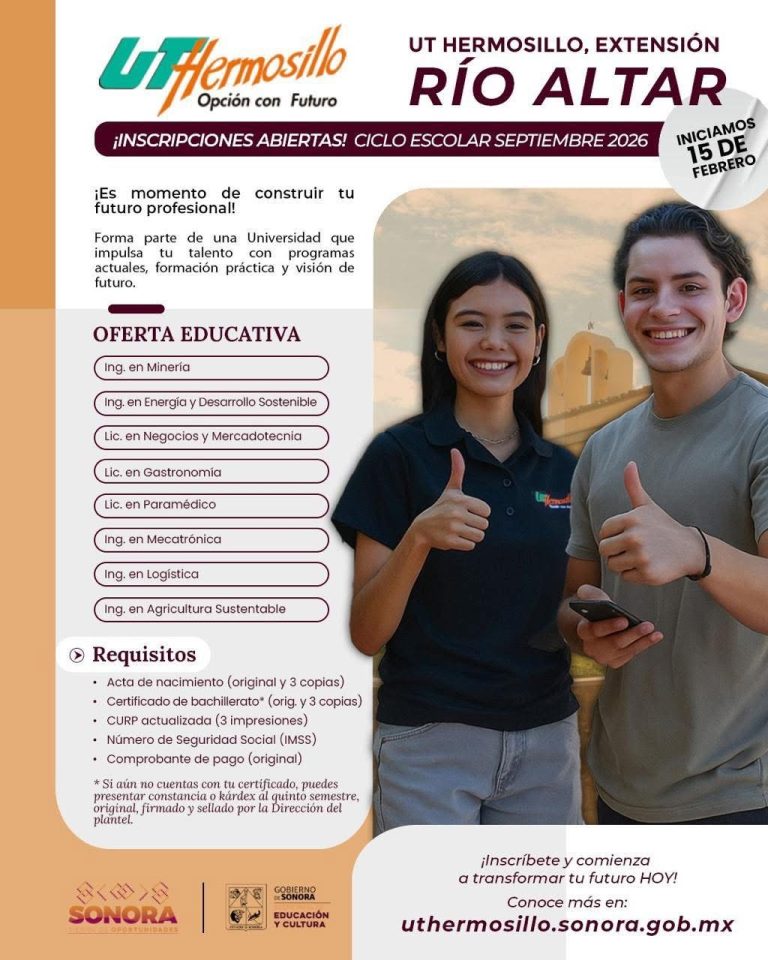 🎓 ¡INSCRIPCIONES ABIERTAS!