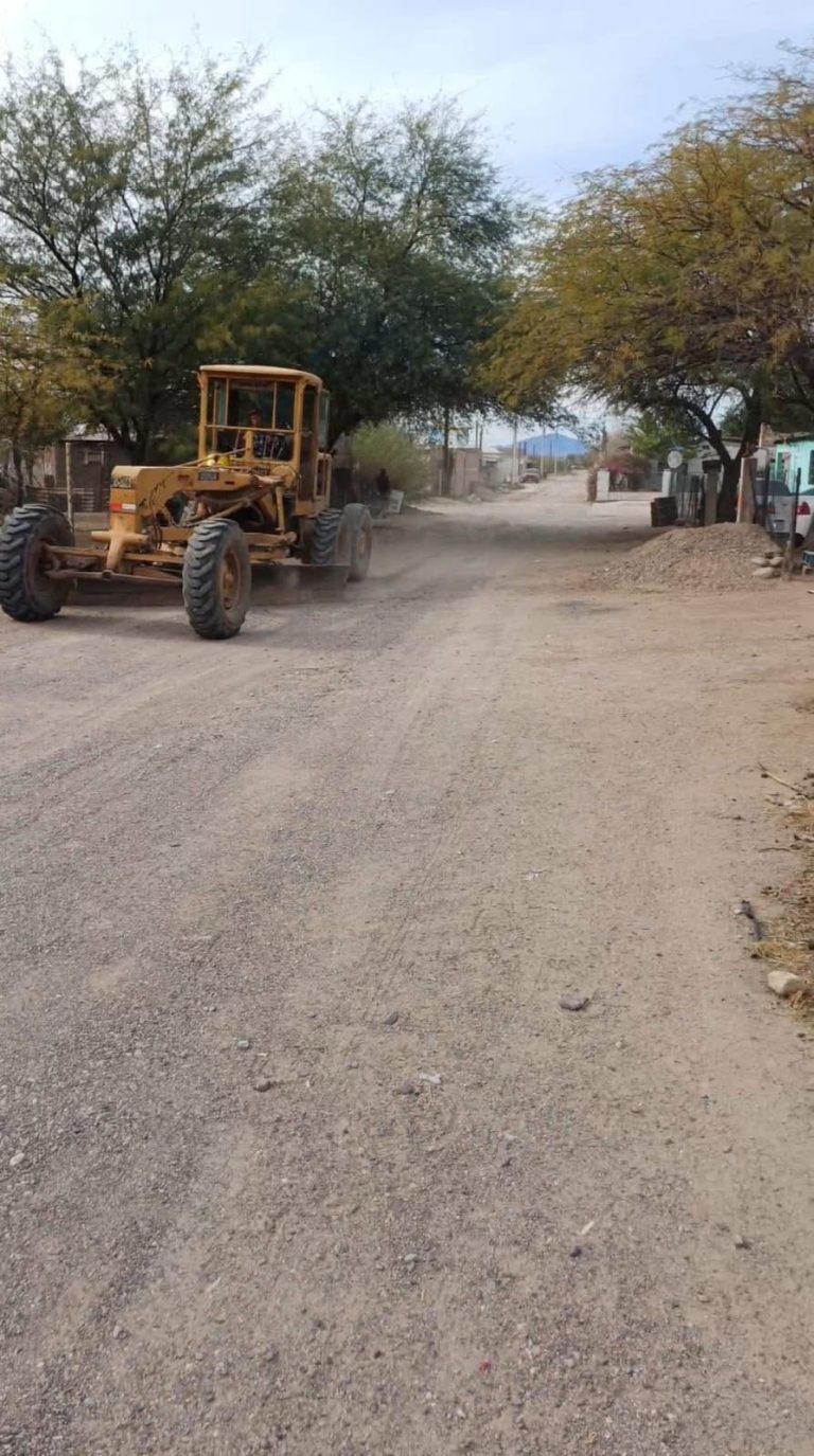 🔸LOS TRABAJOS DE MEJORAMIENTO VIAL EN ALTAR