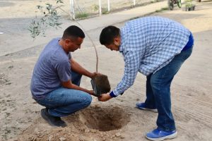 REHABILITACIÓN DE LA CANCHA DE FÚTBOL RÁPIDO EN LA COLONIA LA OTRA BANDA ⚽🌱