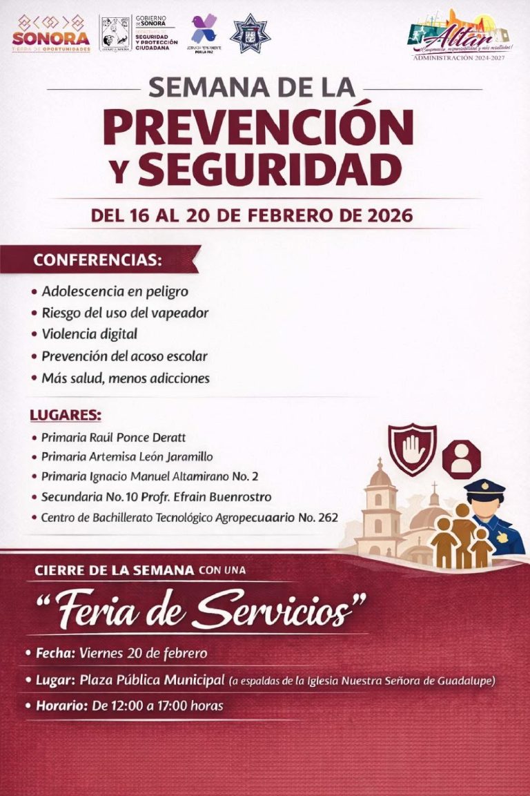 🛡️ SEMANA DE LA PREVENCIÓN Y SEGURIDAD