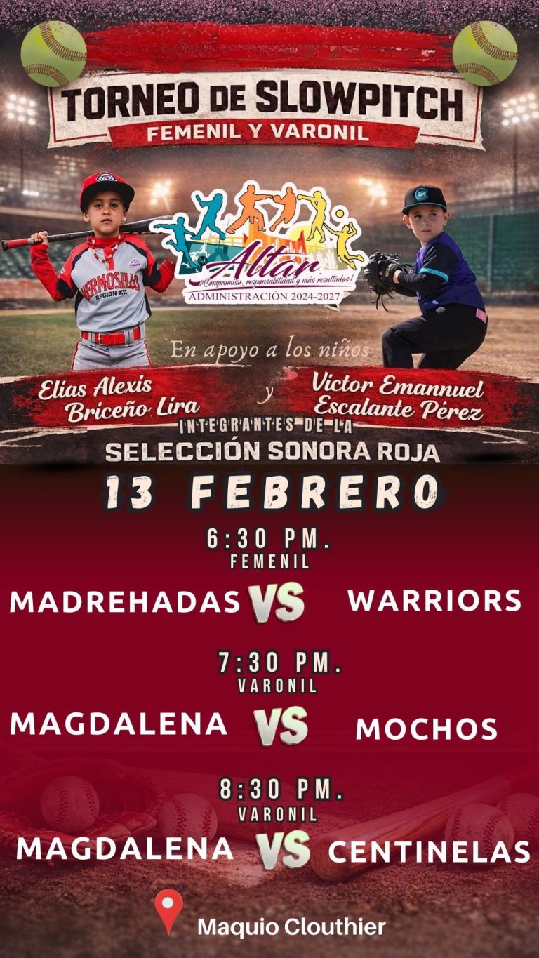 HOY TORNEO DE SLOWPITCH