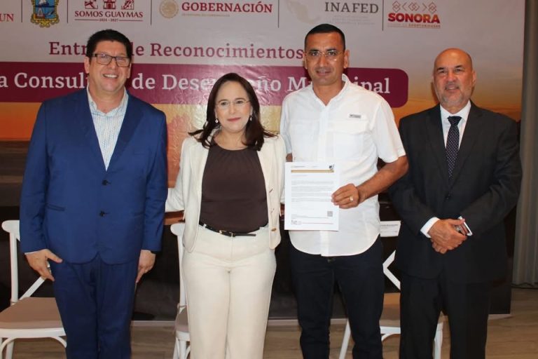 🔸RECIBE EL MUNICIPIO DE ALTAR RECONOCIMIENTO DE LA GUÍA CONSULTIVA DE DESEMPEÑO MUNICIPAL 2025.