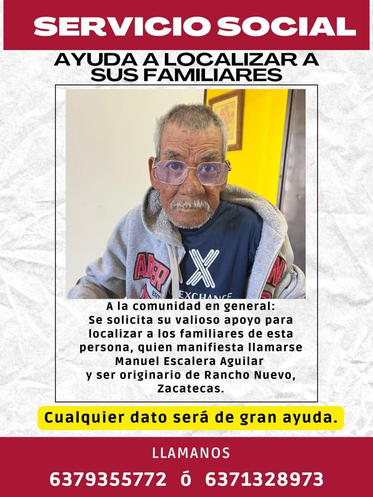SERVICIO SOCIAL – MANUEL ESCALERA AGUILAR