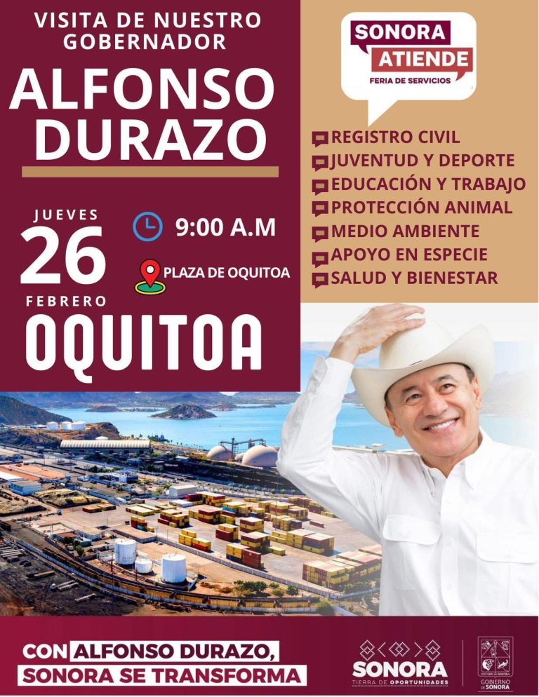 GOBERNADOR EN EL RÍO ALTAR