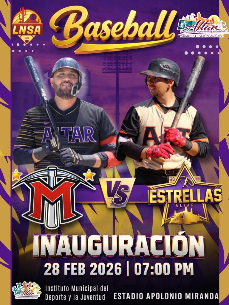 GRAN INAUGURACIÓN DE LA LIGA NORTE DE SONORA