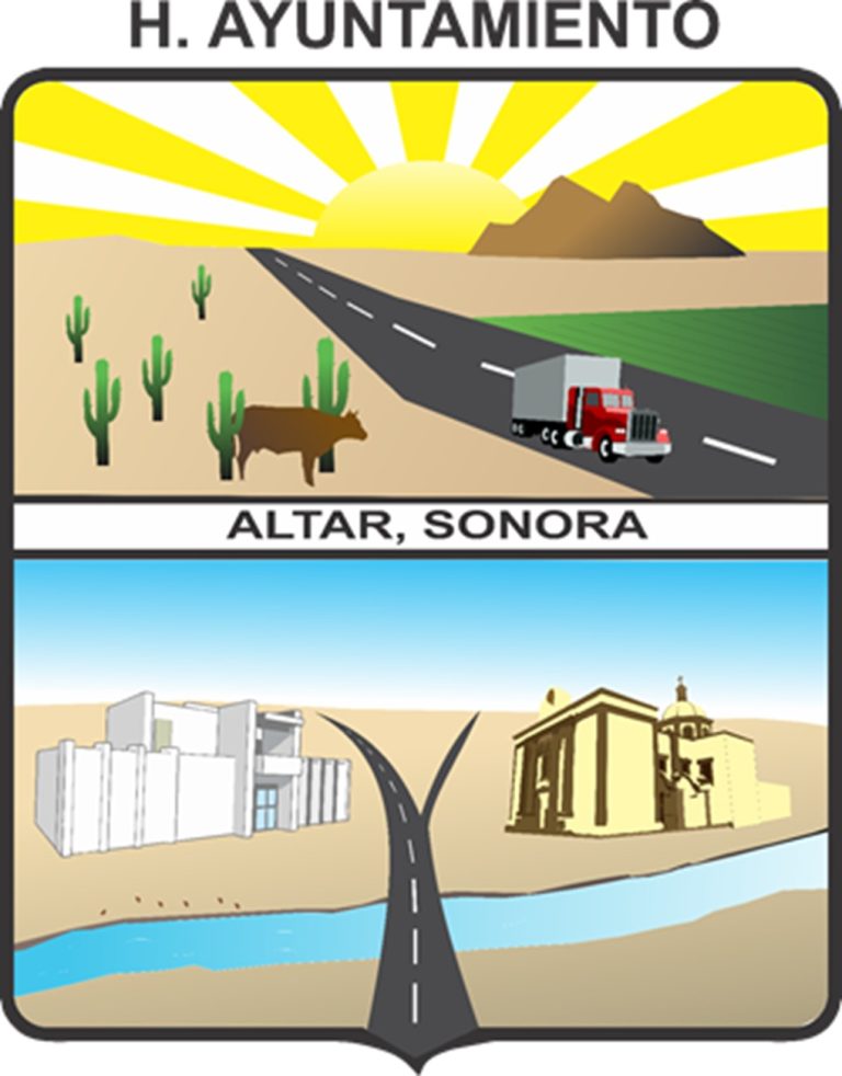 ESCUDO DEL MUNICIPIO DE ALTAR, SONORA