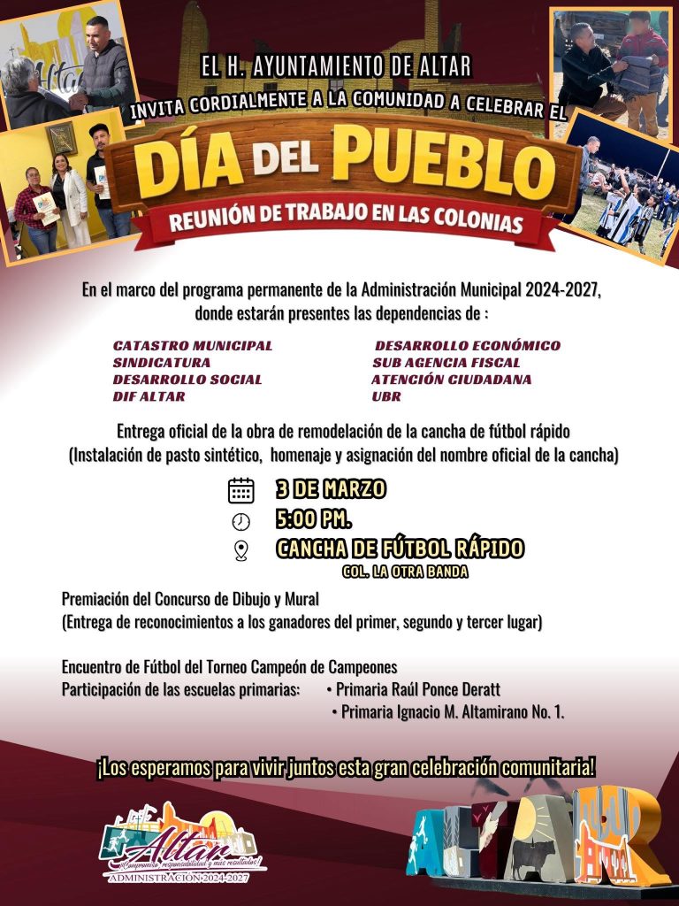 DÍA DEL PUEBLO “LA OTRA BANDA”