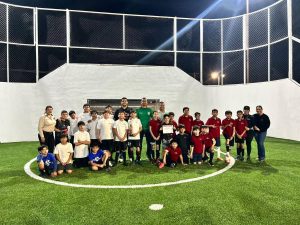 DÍA DEL PUEBLO Y ENTREGA DE LA OBRA DE REHABILITACIÓN DE LA CANCHA DE FÚTBOL RÁPIDO EN LA COLONIA “LA OTRA BANDA”